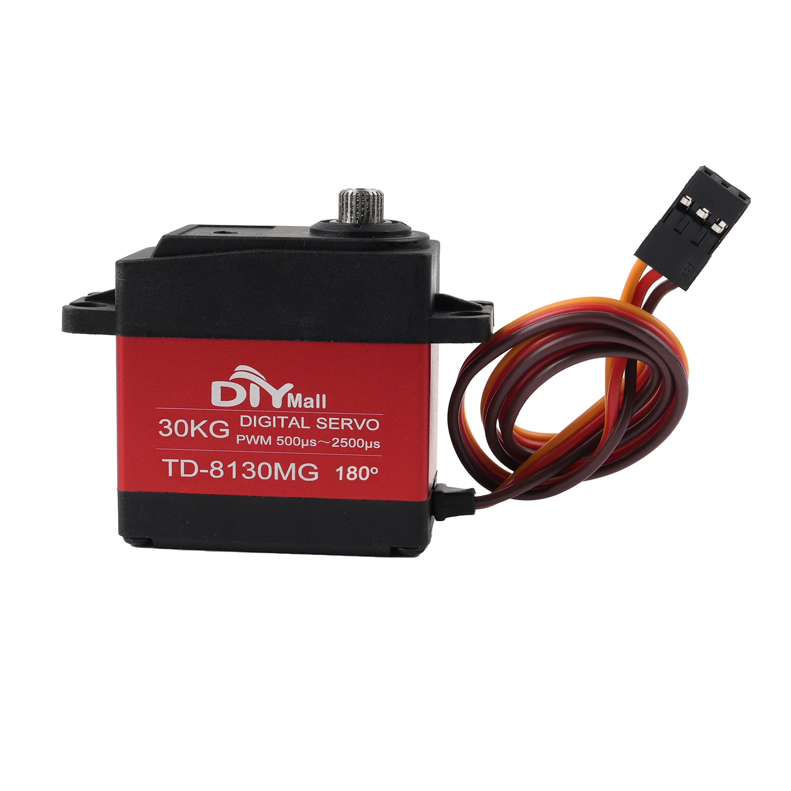 30KG TD8130 디지털 서보 모터 180/270/360도 대형 토크 메탈 케이스 서보 DIY 장난감 부품 RC 자동차 로봇 보트 모델용