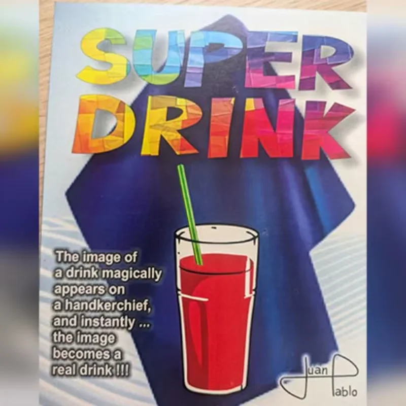 Super Drink by Juan Pablo Magic Tricks Appearing Drink Production Magia Magician Stage Party Illusions Gimmicks Mentalism Props