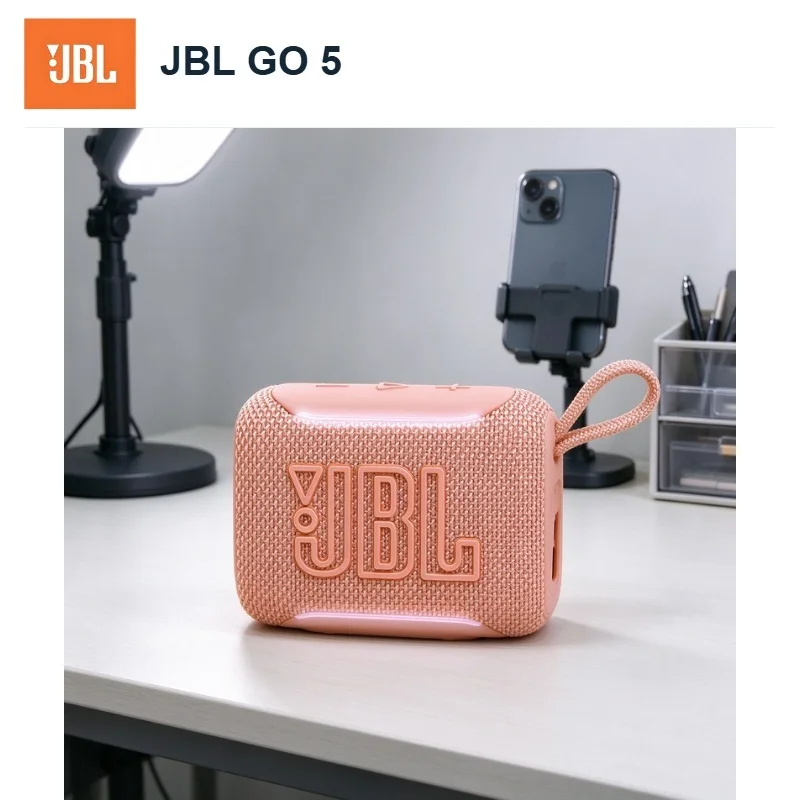 JBL GO5 Pocket Waterproof Wireless Speaker With Clear Sound For Daily Music