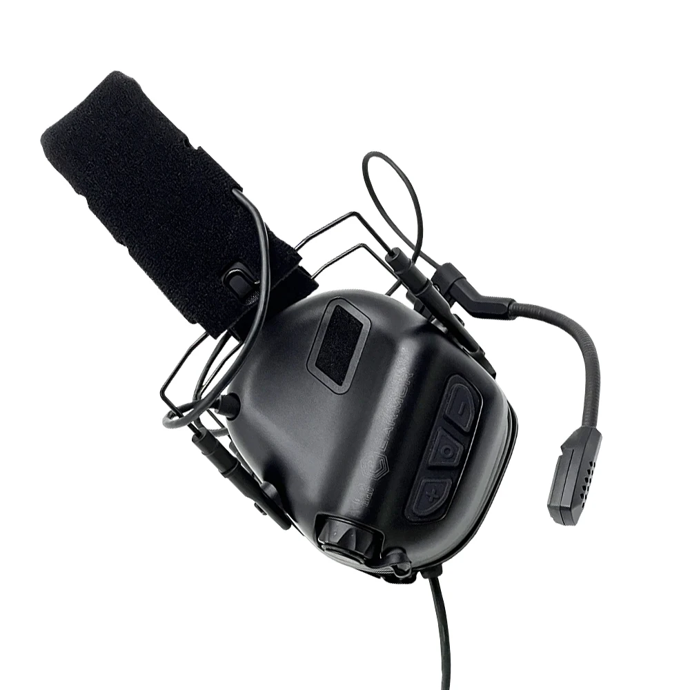 Cache-oreilles de tir électronique EARMOR ®   M32 SE bandeau Communication suppression du bruit casque tactique chasse Protection auditive