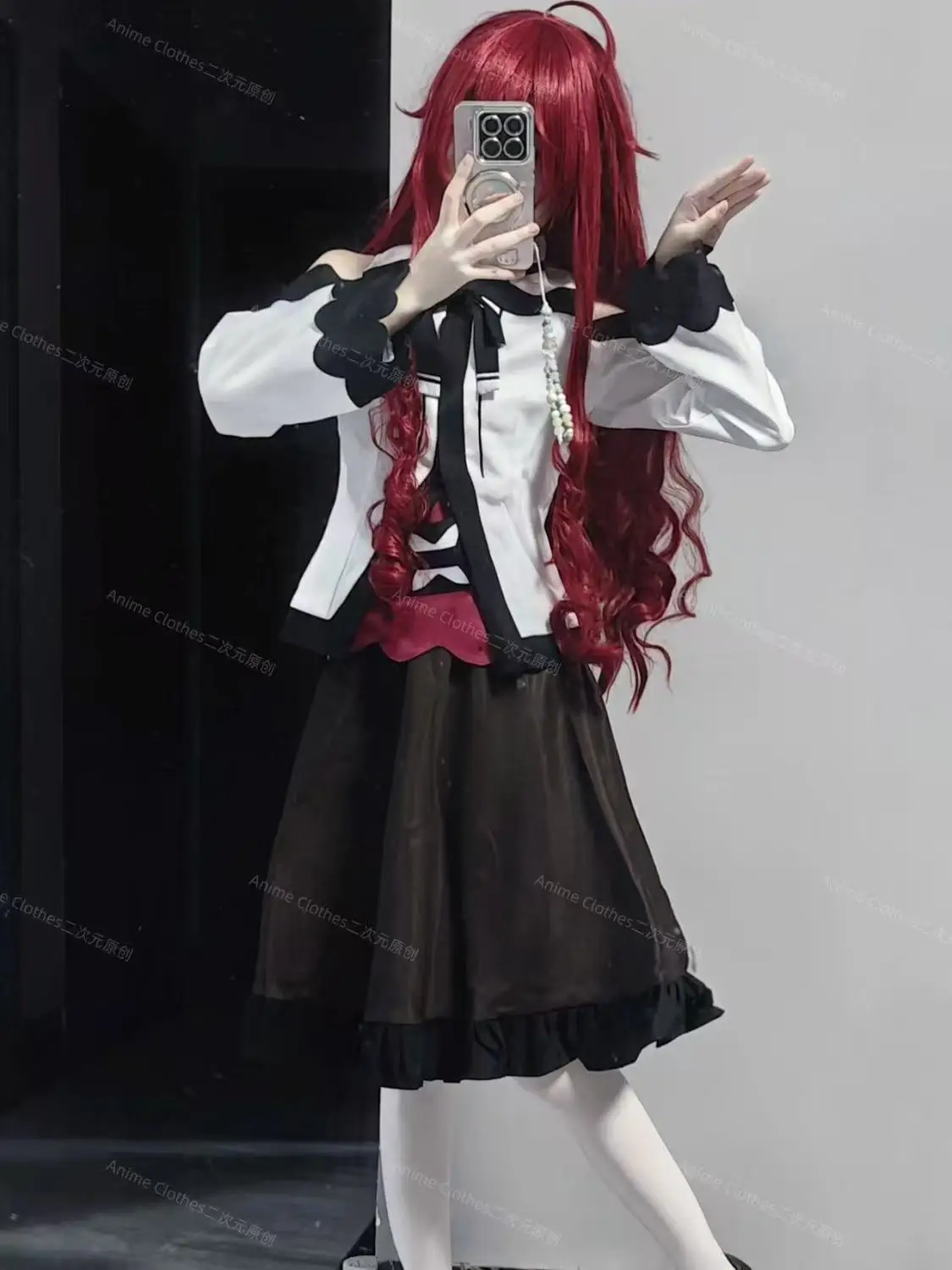 

2026- Authentic Anime Character Outfits from Jobless Reincarnation Mushoku Tensei Rudeus Eris Cosplay Set for Girls