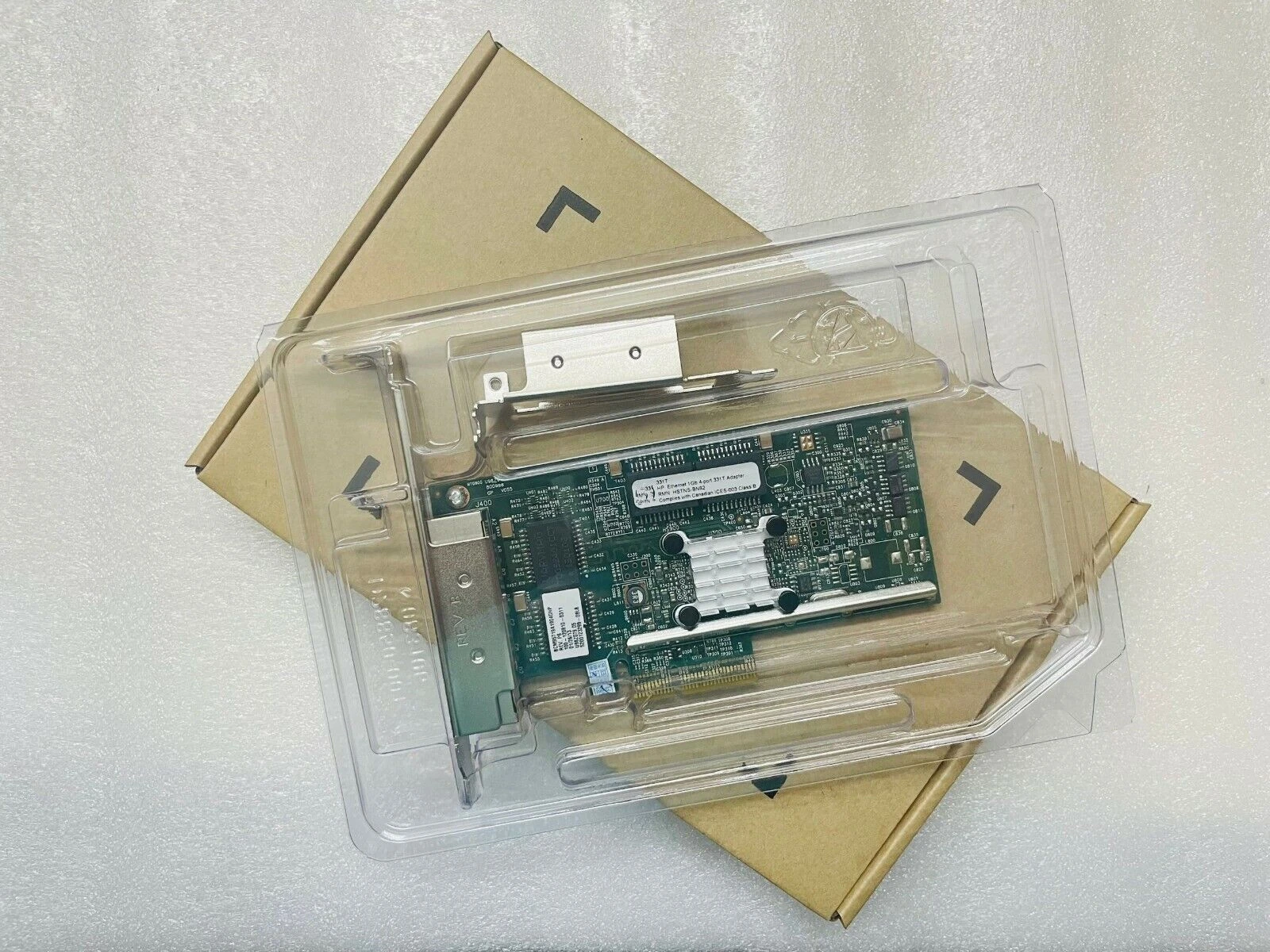 

331T Quad-Port 1GB Ethernet Network Adapter P/N: 649871-001