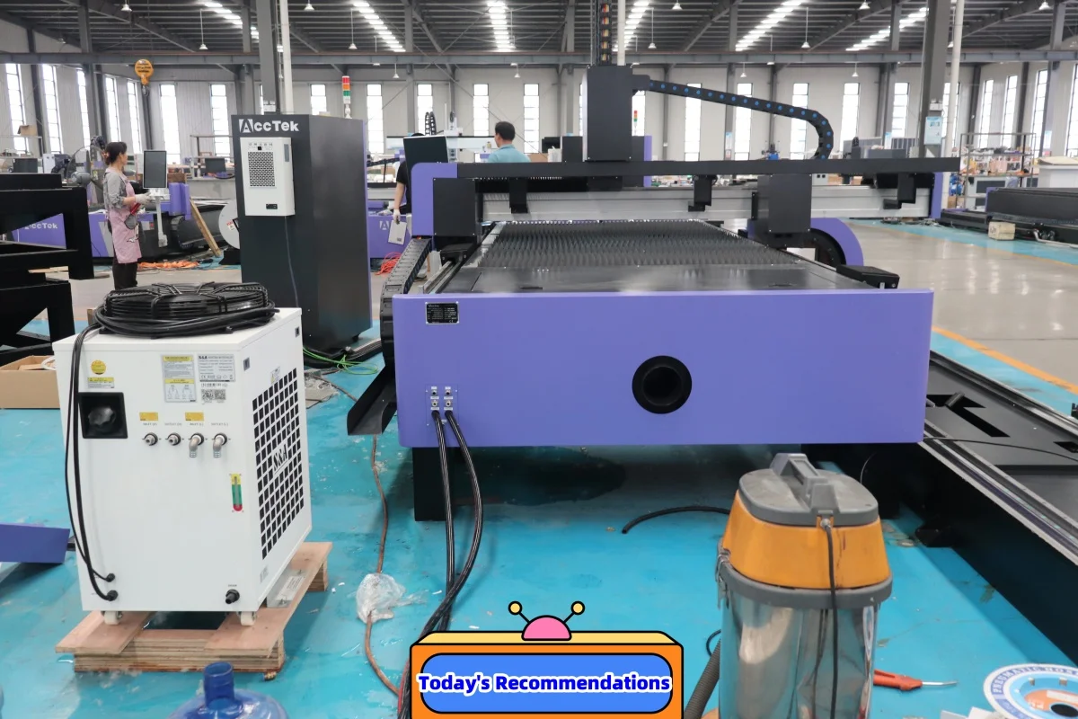 2000w Cutter Metal Steel Plate And Pipe Fiber Laser Cutting Machine Tube Cnc