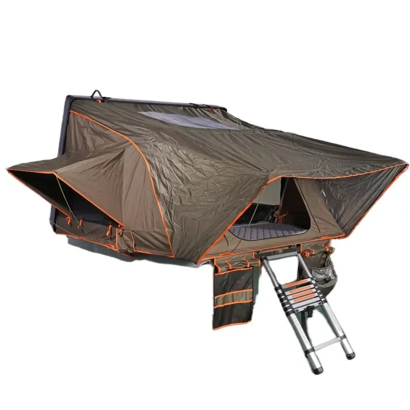 High Quality 4x4 Hardshell Roof Top Tent for Modern Style ABS Car Hard Top with Canvas Fabric Side Opening Feature