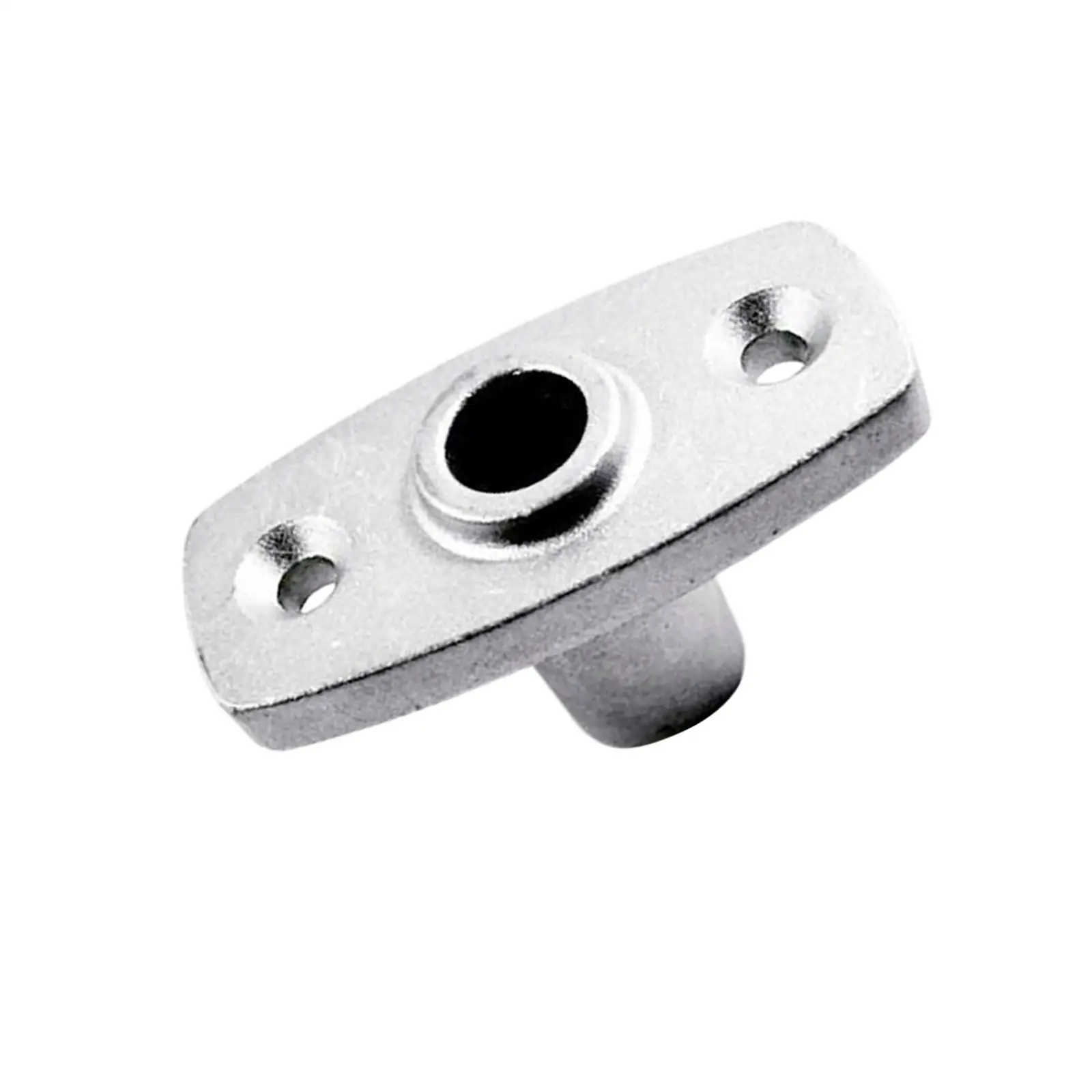 Polished 316 Stainless Steel Rowlock / Oarlock Sockets, Flush Bracket for Boat,