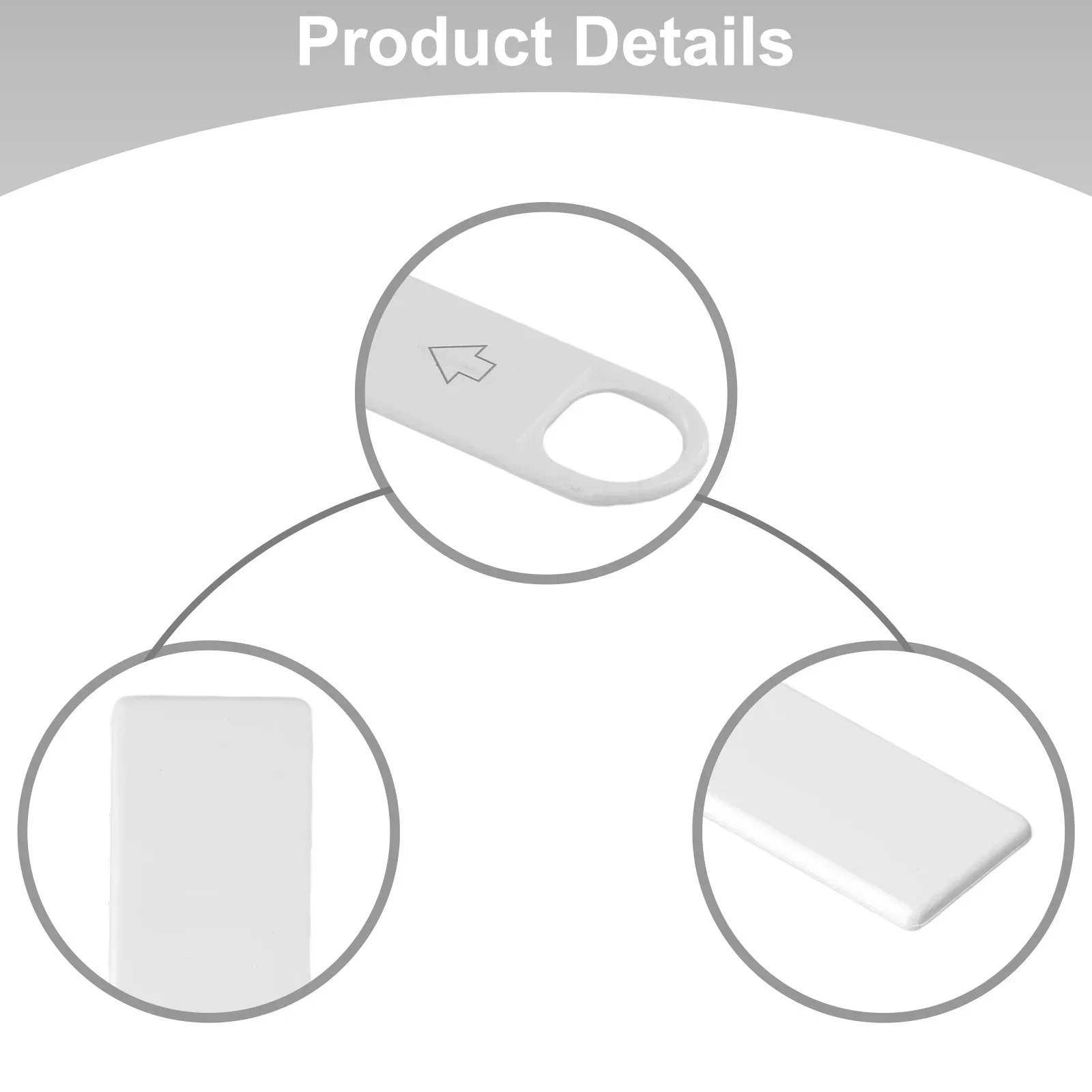 1pcs chiave di inserimento dell'interruttore della scheda magnetica di alta qualità per l'accesso a risparmio energetico 10.8*3.2cm accessori per il controllo degli accessi bianchi