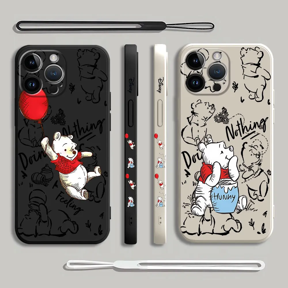

Disney winnie the pooh Art Case for Xiaomi Mi 12T 10T 11 Lite 13T 12 Lite 11T Pro 10 Lite 10T Pro Luxury Back Silicone Cover