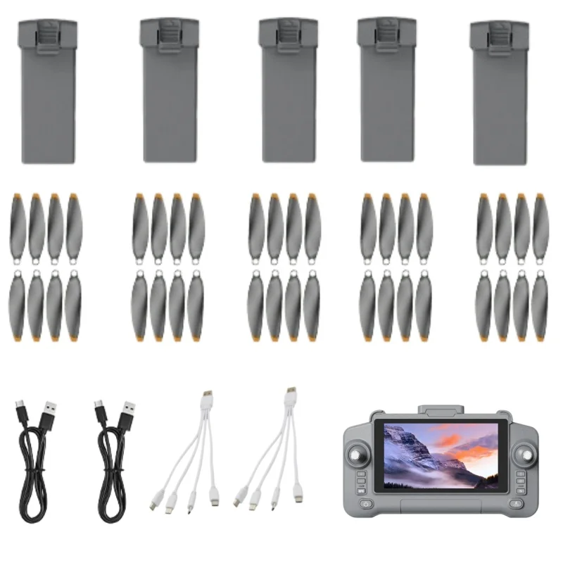 L300-1 AIR MAX GPS Drone Parts Battery 7.4V 4500mAh Propeller 4-in-1 Line USB Line Remote Control Drone Motor Arm Accessories