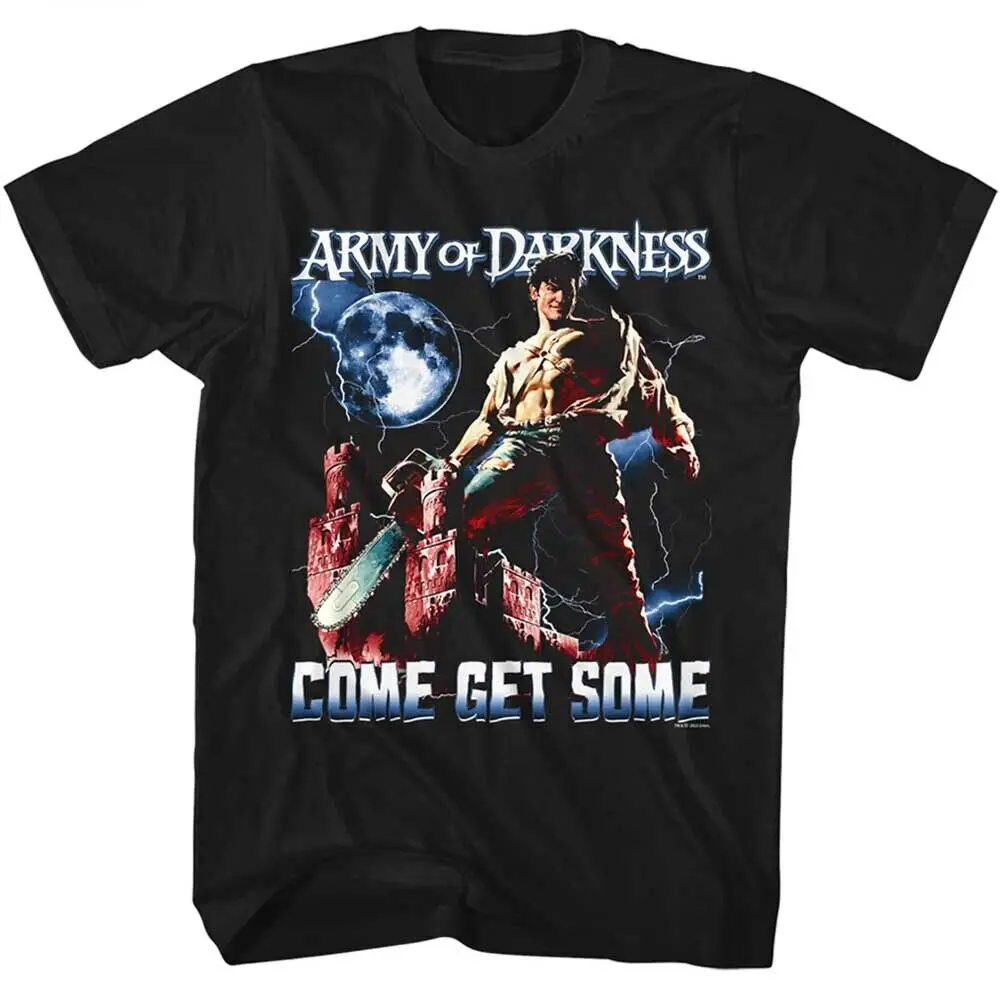 

Army Of Darkness Movie Ash Williams Come Get Some Men's T Shirt