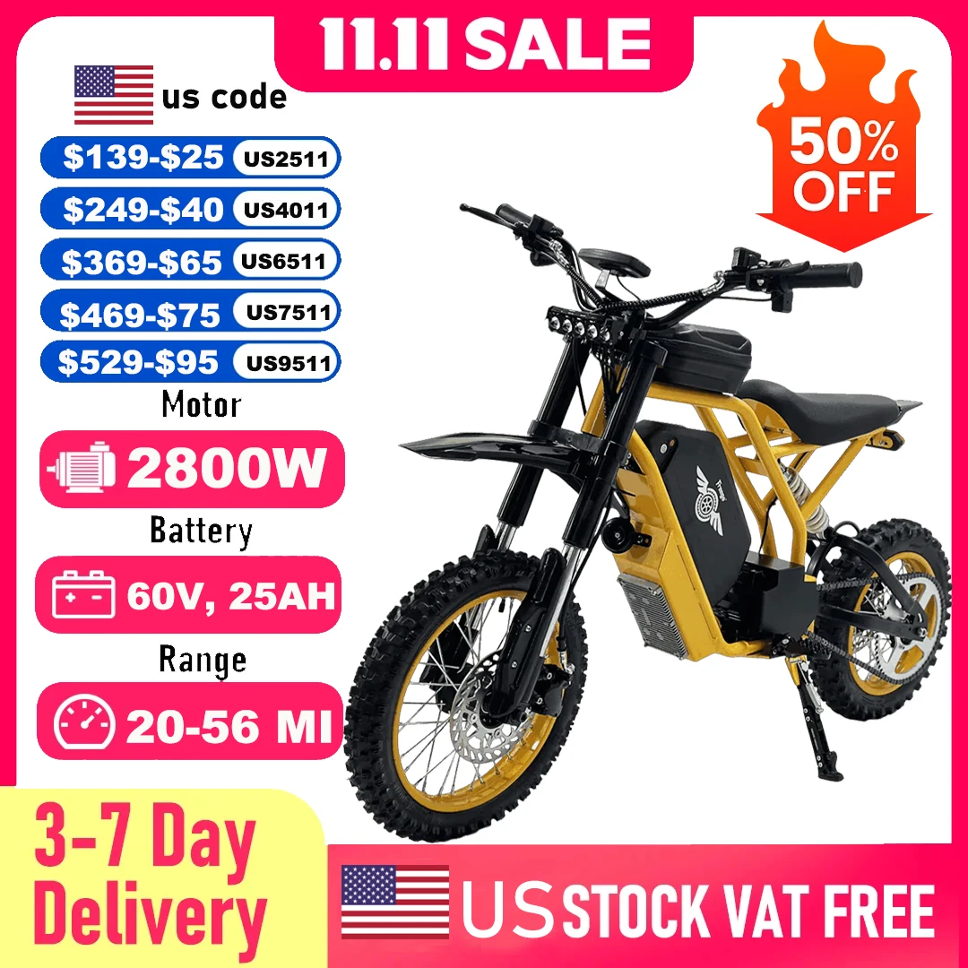 

Электрический велосипед Freego для молодежи и детей, двигатель среднего привода 2800 Вт, 37 миль в час, диапазон 56 мили, подвеска, гиаултический дисковый тормоз, электрический велосипед