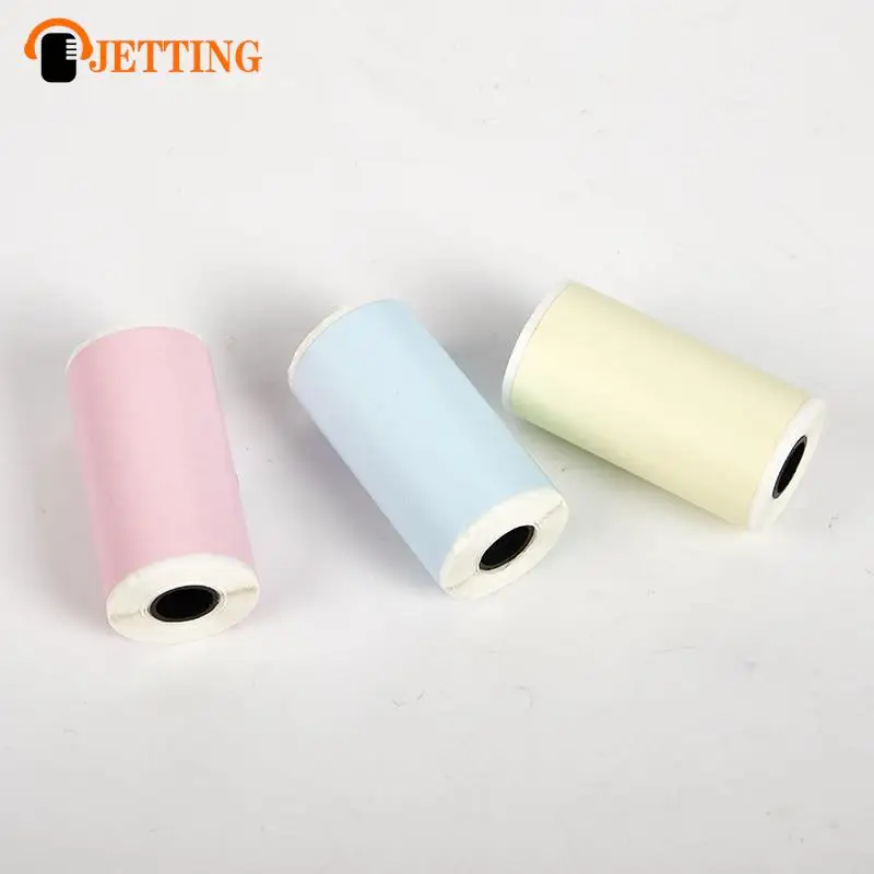 3pcs Mini Photo Printer Printable Sticker Paper Roll Self-Adhesive Thermal Paper 5.6*3.0*3.0cm For PeriPage Thermal Printer
