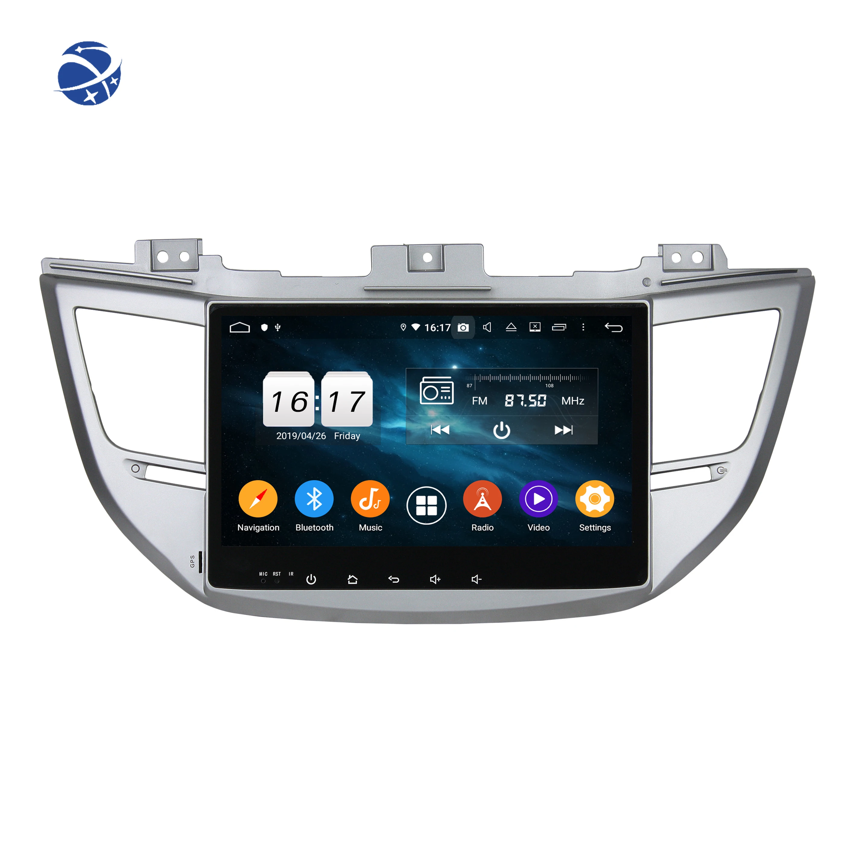 Android 9.0 car dvd mp3 audio player for Hyundai Tucson/IX35 2015-2018 with 4+32GB PX5 support mirror link carplay