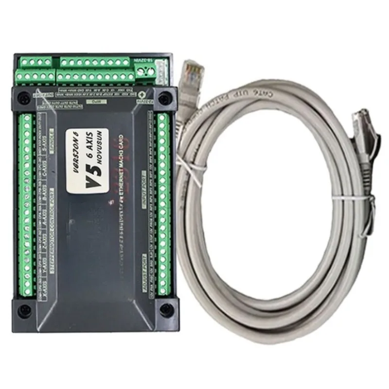 CNC motion controller upgraded 3-axis 4-axis 5-axis 6-axis mach3 control card Ethernet interface