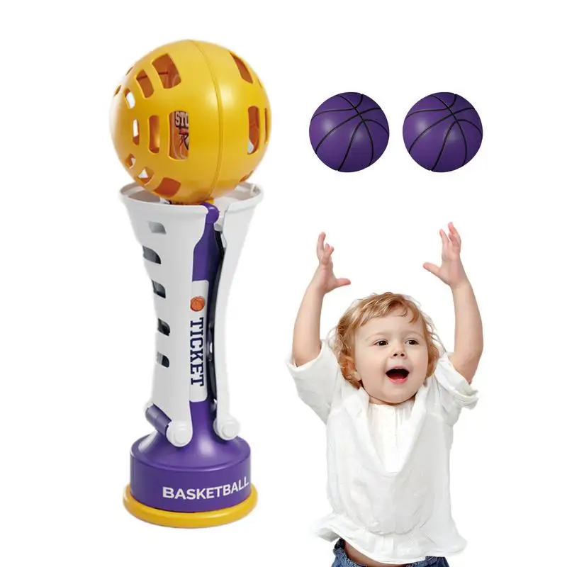 Desktop Basketball Basketball Desktop Toy Set Funny Parent-child Interactive Game Toy Hand-eye Coordination Training Equipment