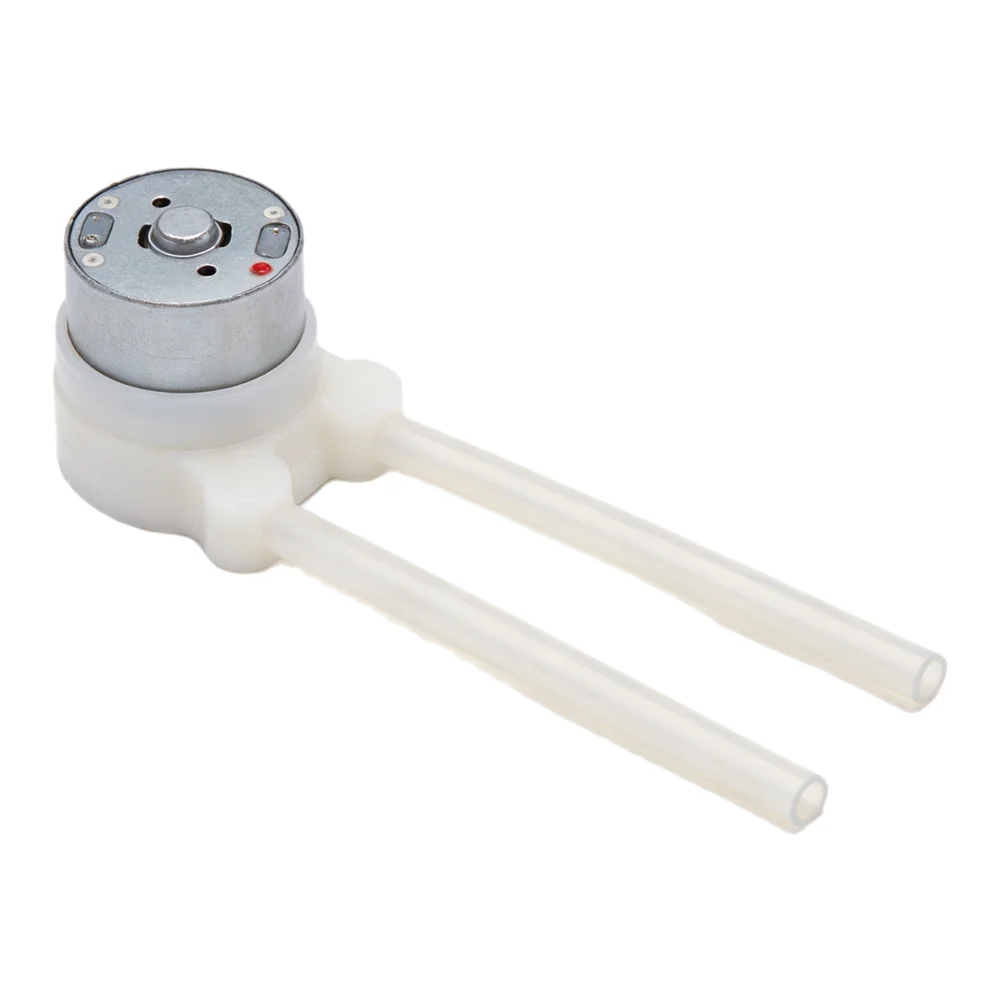 6V Peristaltic Pump with 5mm OD 3.5mm ID Tubing Support for Accurate Fluid Metering in Laboratory Research and Teaching Kits