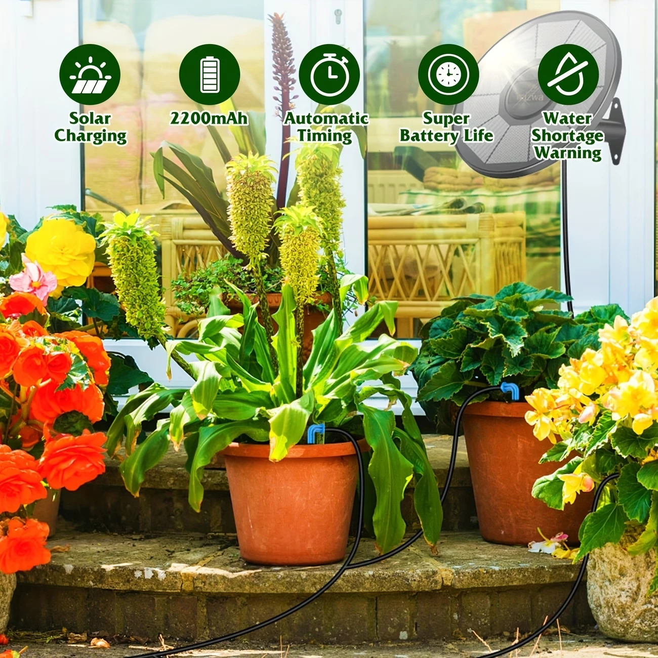 ระบบชลประทานหยดน้ำพลังงานแสงอา - Urban Farming System บทวิจารณ์และราคา