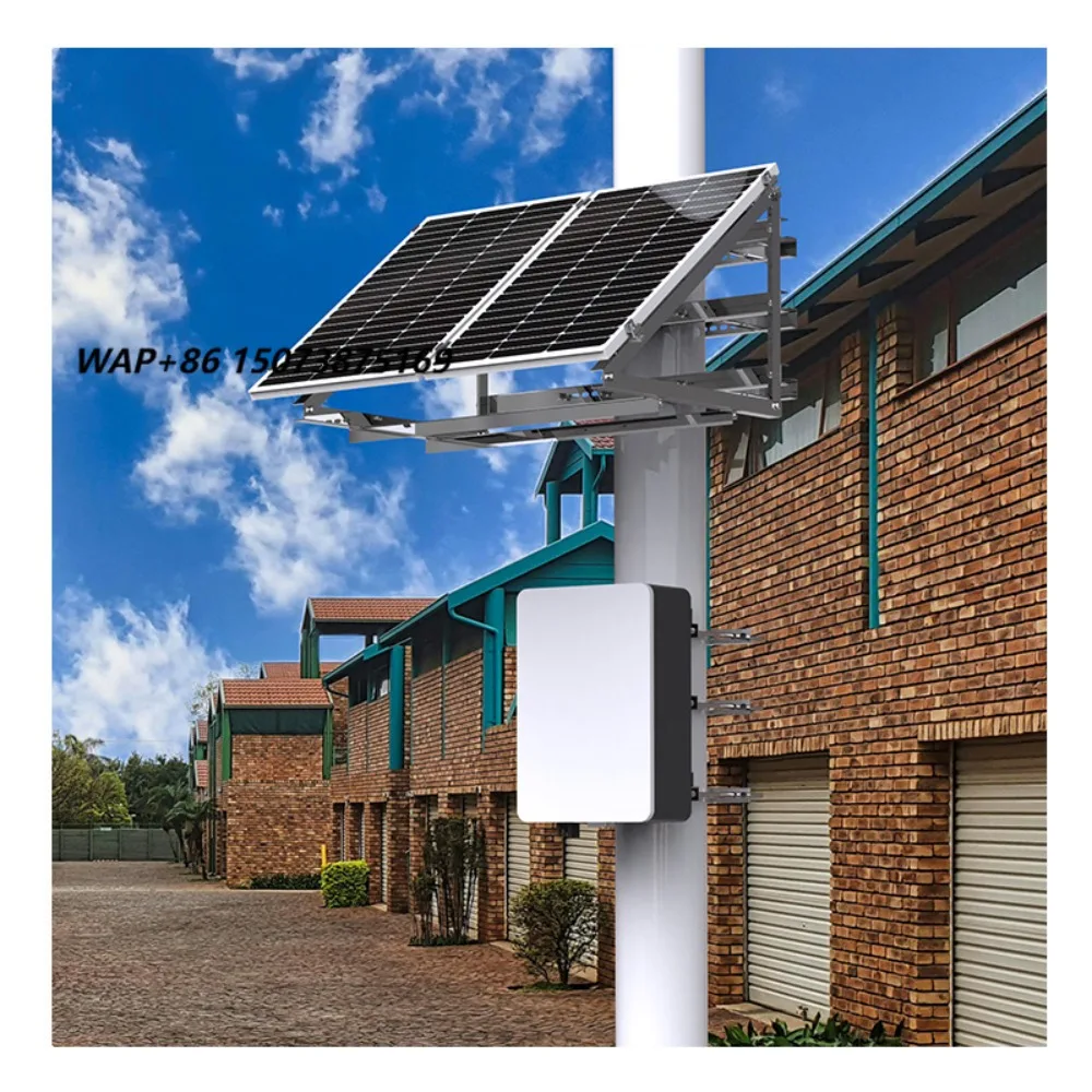 Solar Power System 25.6V DC Inverter 5KWH Outdoor CCTV 800W Lifepo4 Battery Solar Kit