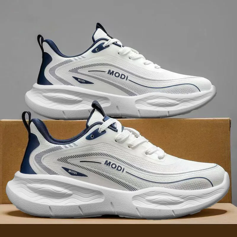 

2026 Spring /Autumn new ultra light shock-absorbing soft soled student running shoes men's casual sports shoes single shoes