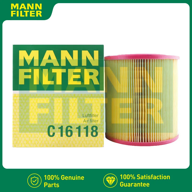 

C16118 For AUDI A6(4F2 4F5) 2.0TDI 07.2004-09.2011 2.0TFSI 06.2005-09.2011 4F0133843A MANN FILTER Air Filter