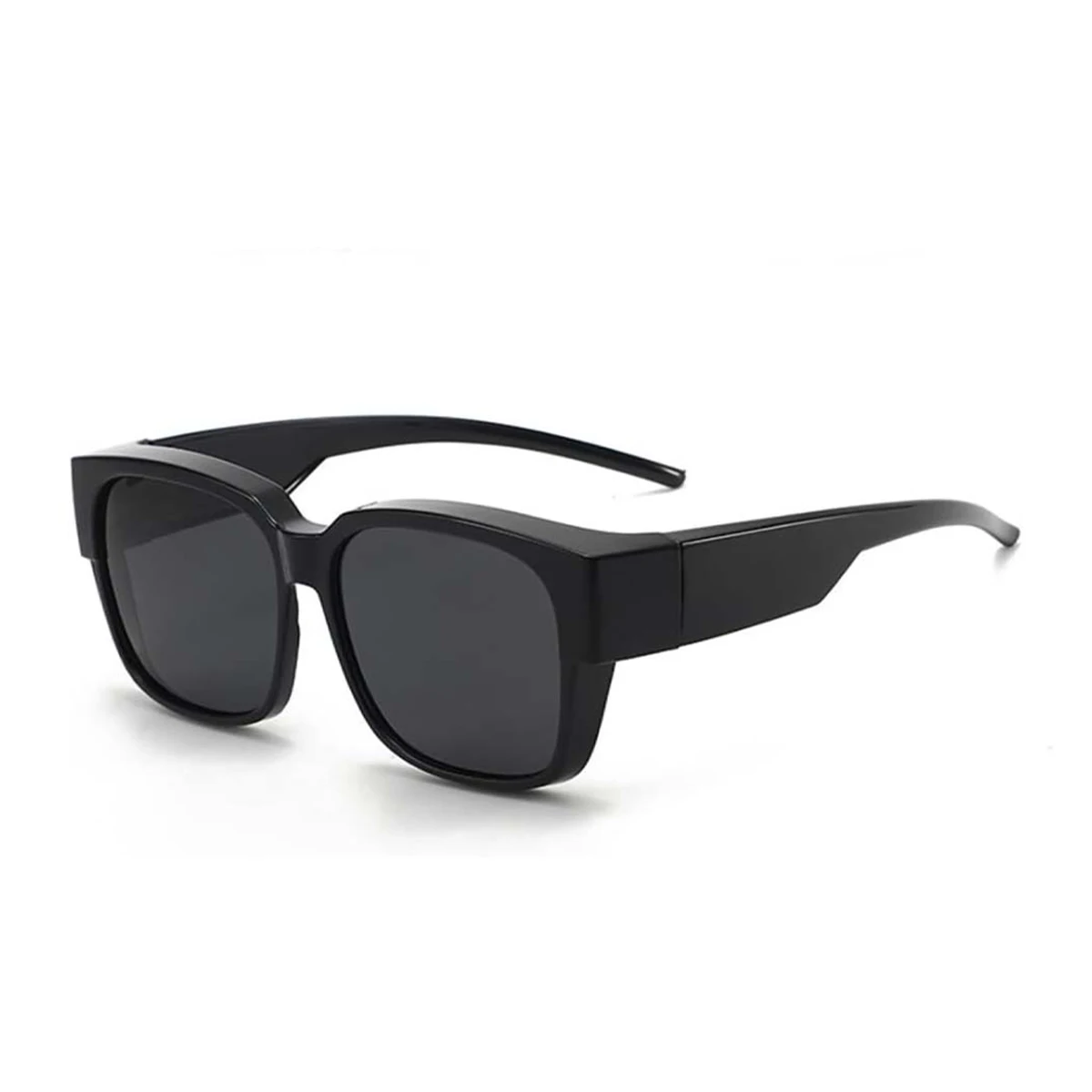 1/2/3PC zonnebril geschikt voor over een bril, gepolariseerd voor heren en dames, omwikkelbare bril UV400 bescherming voor autorijden en buitenactiviteiten T01