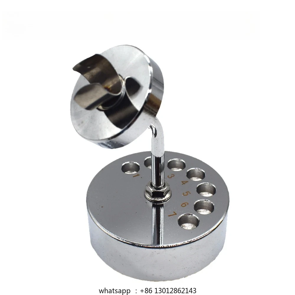 

Magnetic Welding Torch Stand Holder Stainless Steel Soldering Torch Holder for Little Tips Free Hands Working