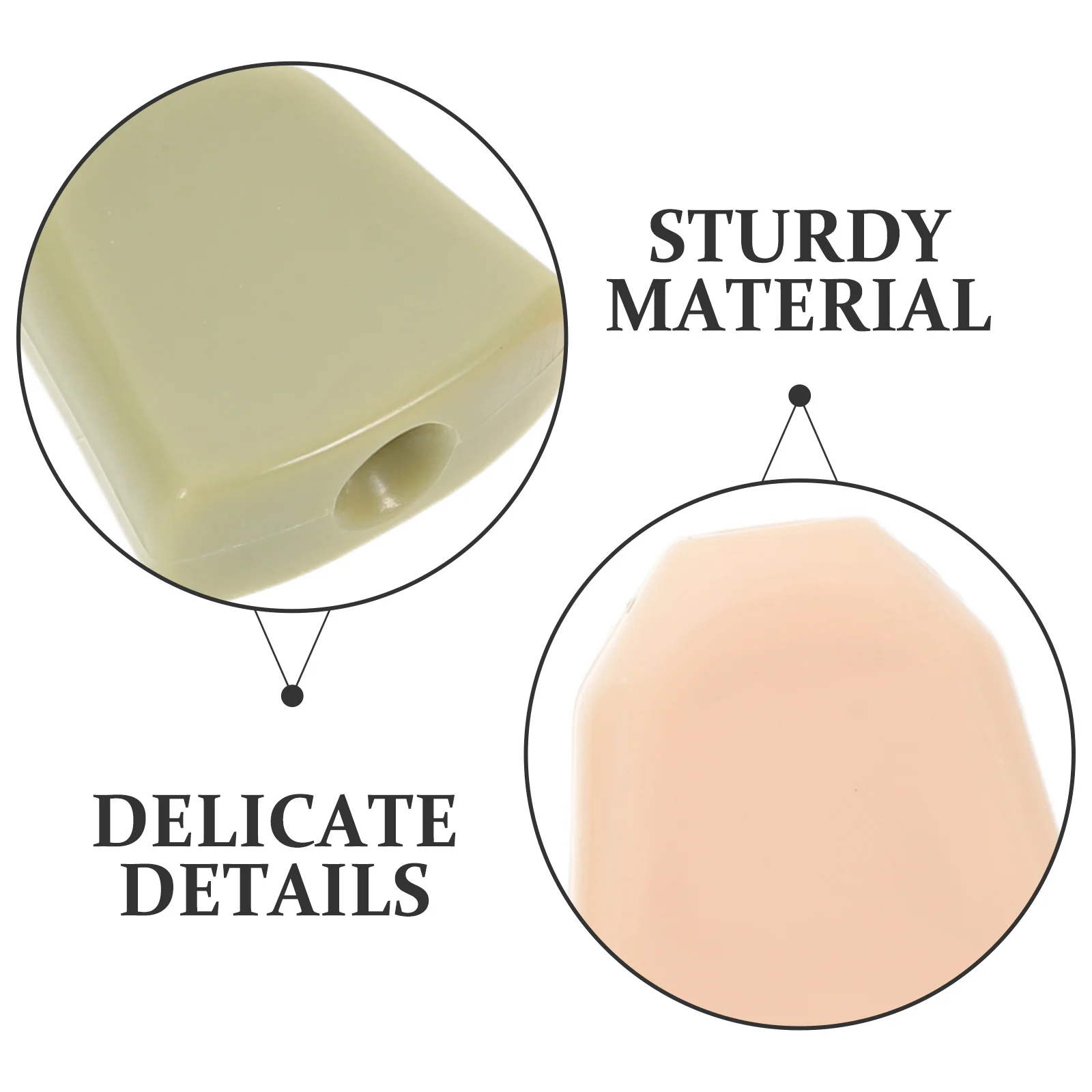 12 مجموعات ضبط الغيتار أوتاد الصوتية الأخضر دسم الأصفر موثوقة ضبط تجربة دائم آلة رؤساء أجزاء الغيتار الشعبي #2