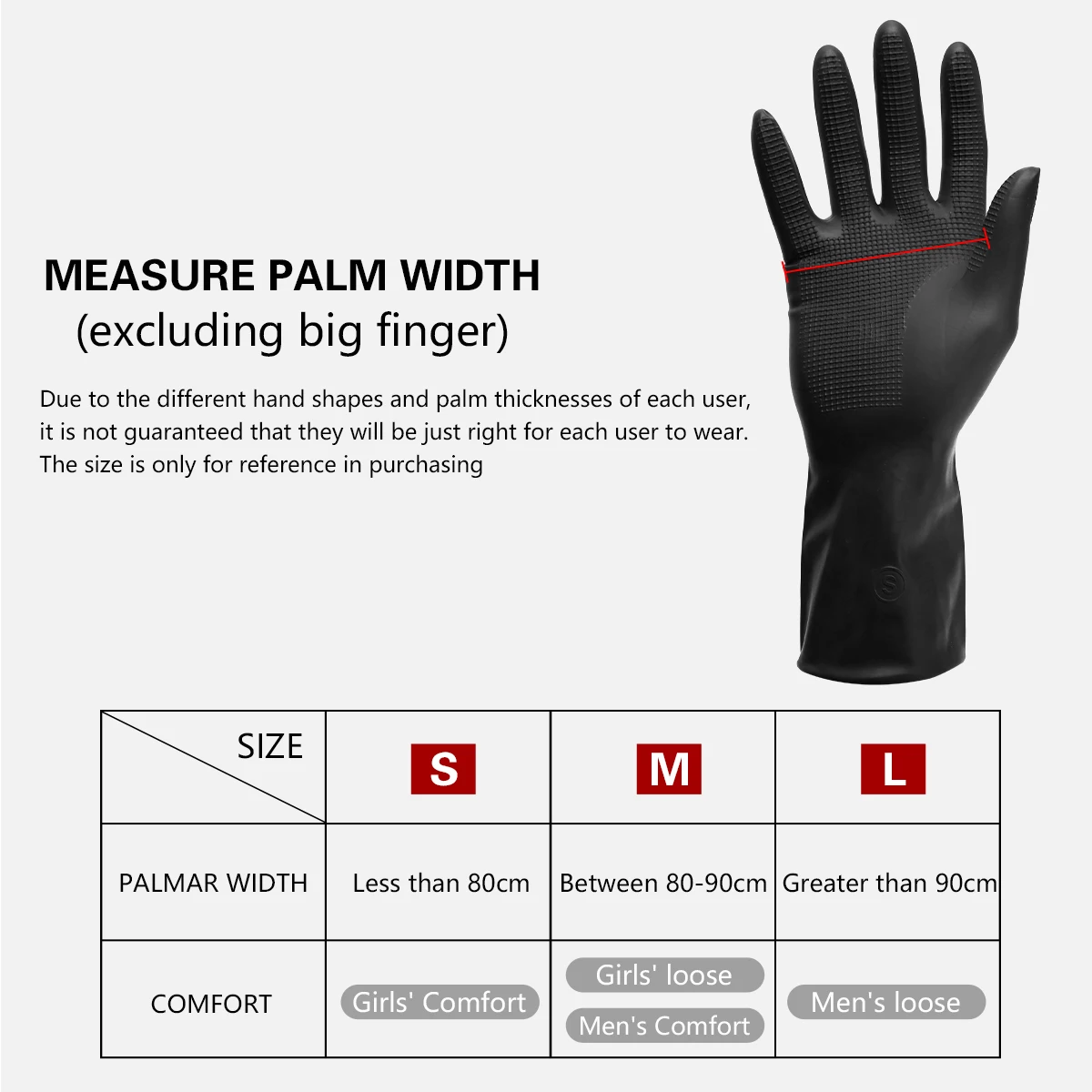2Pcs/Set Multifunction Heat Resistant Gloves Reusable Black Thicker Hair Dyeing Rubber Glove Hairdressing Supplies Accessories