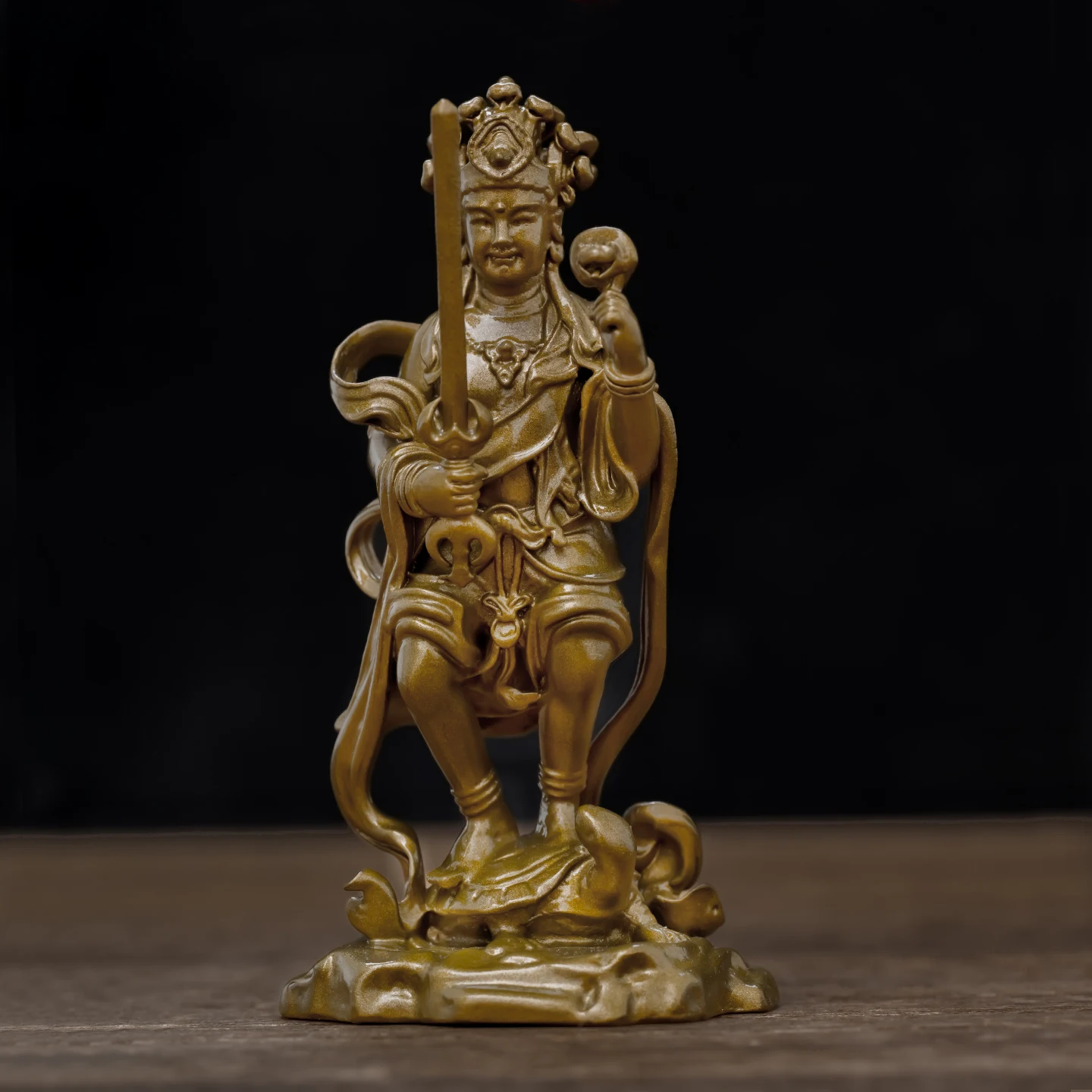 statue-de-bouddha-varuna-en-laiton-massif-82cm-decoration-d'autel-a-domicile-ornement-de-bureau-et-de-salon-de-style-retro-chinois