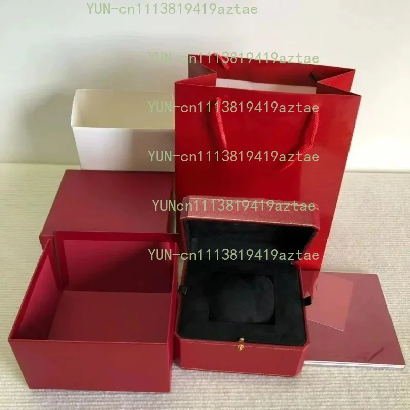 Single Slot Watch Display Storage Case, Red PU Leather Watch Holder Box