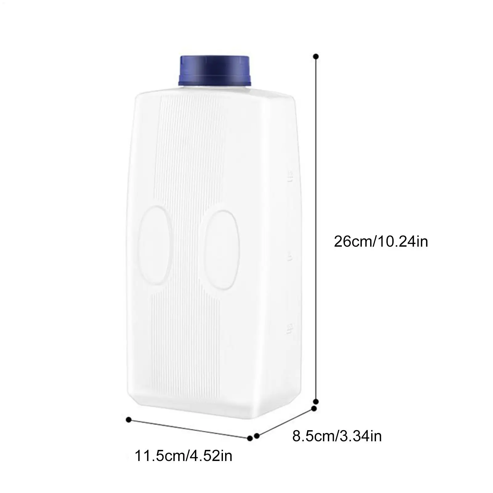 2L Juice Dispenser Leak Proof Beverage Container with Scale Heat Cold Resistant for Tea Coffee Milk Refrigerator Picnic Hiking view 6