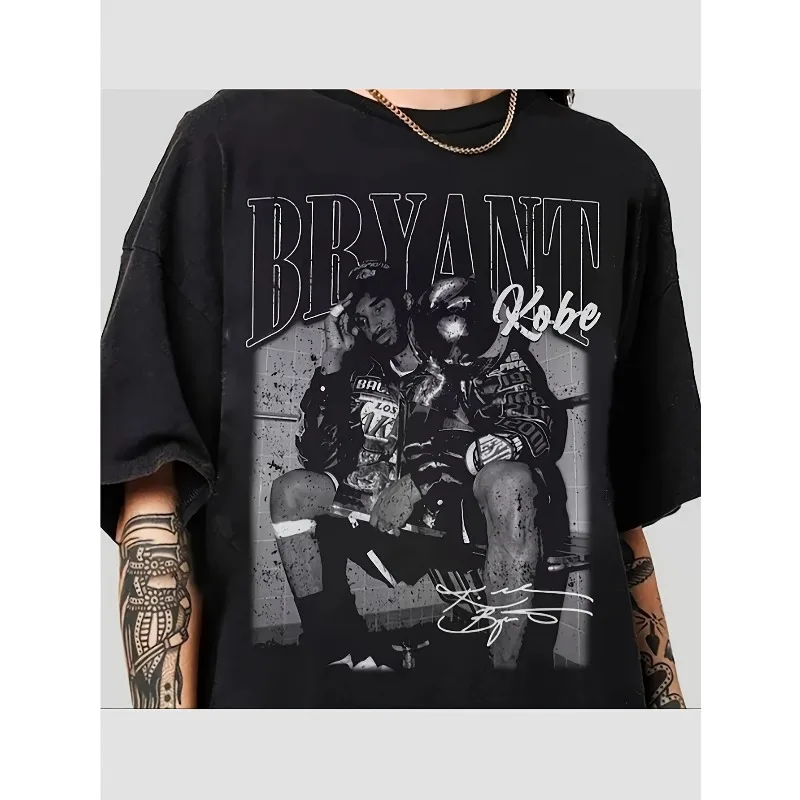 Cool hip-hop gold chain money printed T-shirt, suitable for home, going out or giving gifts, it's Valentine's Day