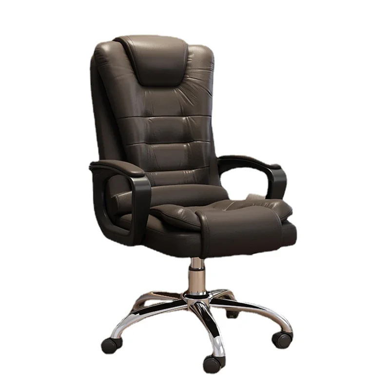 Black High Back Office Chair Stylish Mobile Luxury Swivel Gaming Chair Comfy Simple  Office Furniture