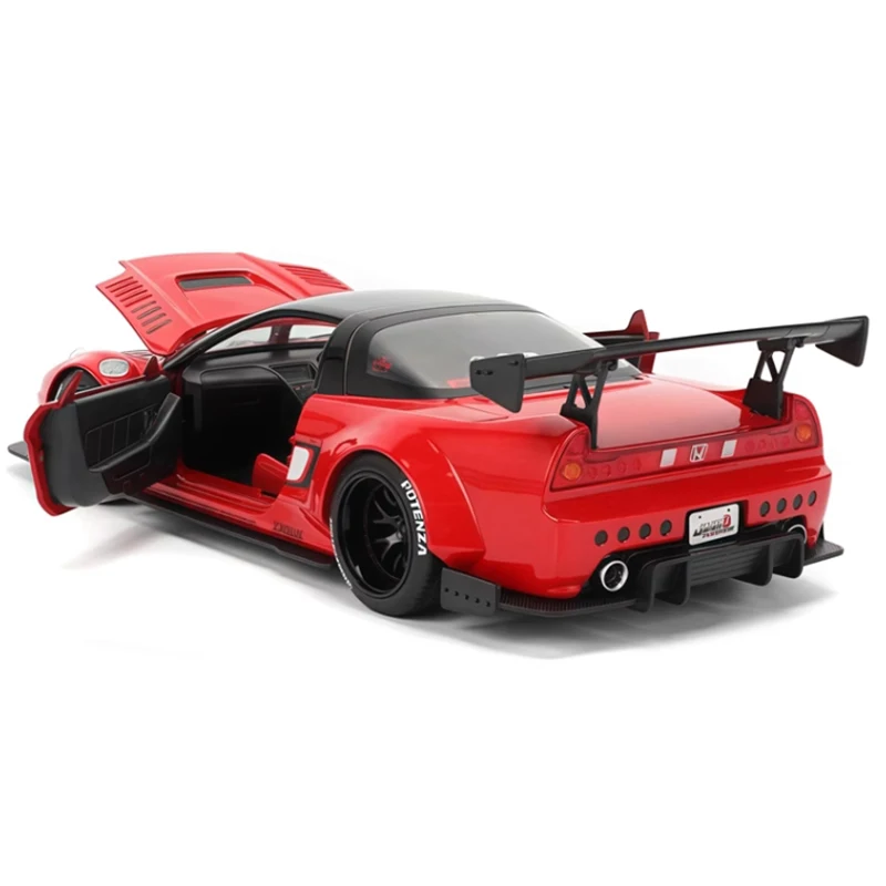 Jada 1:24 Scale 2002 Honda NSX Type-RกีฬารถโลหะผสมโลหะรถStaticคอลเลกชันตกแต่งวันหยุดของขวัญของเล่น