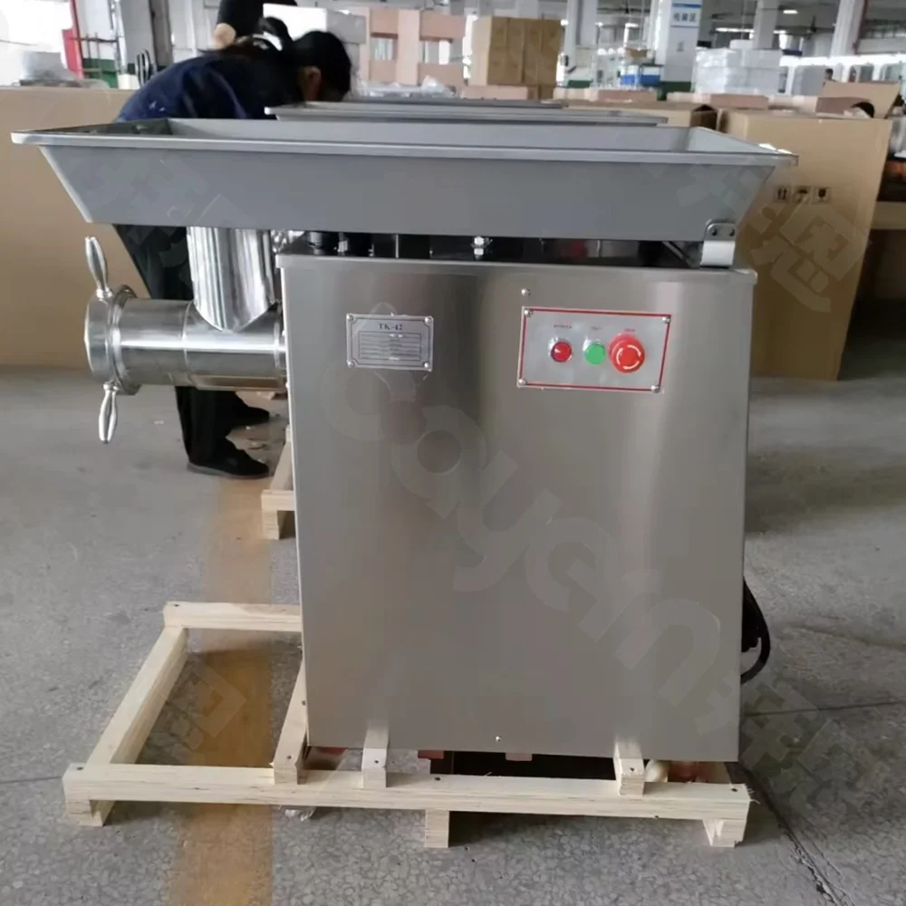42 Meat Grinder Grinding Machine 304 Stainless Steel Commercial Meat Mincer Minced Meat Cutting Machine