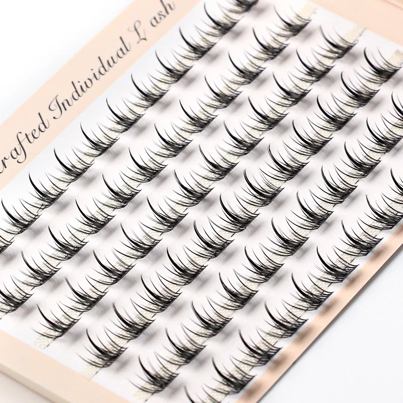 YSDO 個別まつげ 72 バンドルまつげエクステンション既成 C カールナチュラルシングルクラスターつけまつげフェイク cils メイクアップツール