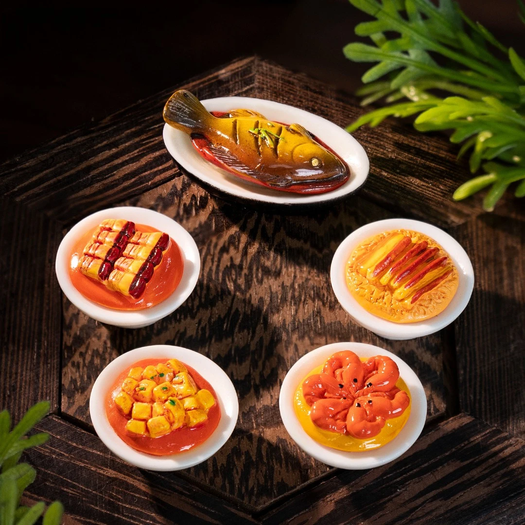 

Sichuan Cuisine Miniature Blind Bags - DIY Fake Food Decor, Mini Fridge Magnets & Micro Landscape