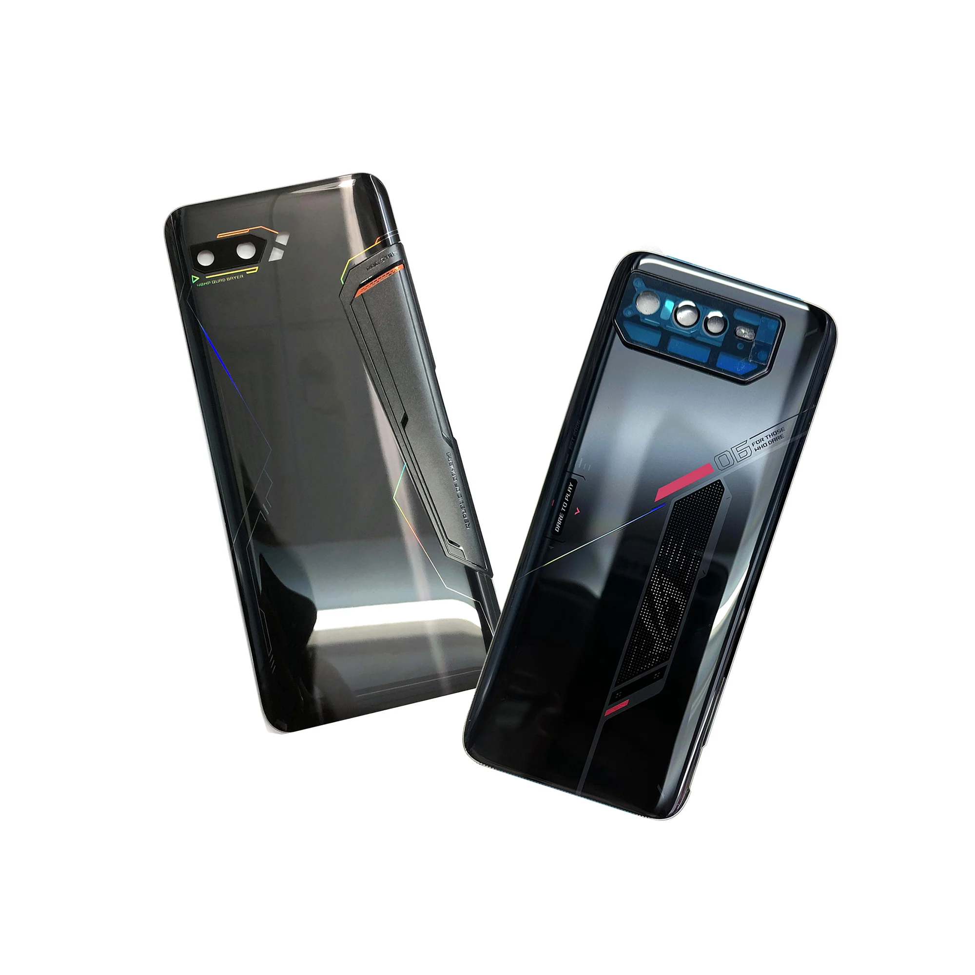 Rear Cover Housing For Asus ROG Phone ROG2 ROG3 ROG5 ROG6 back cover Case ZS660KL ZS661KS Replace Repair parts