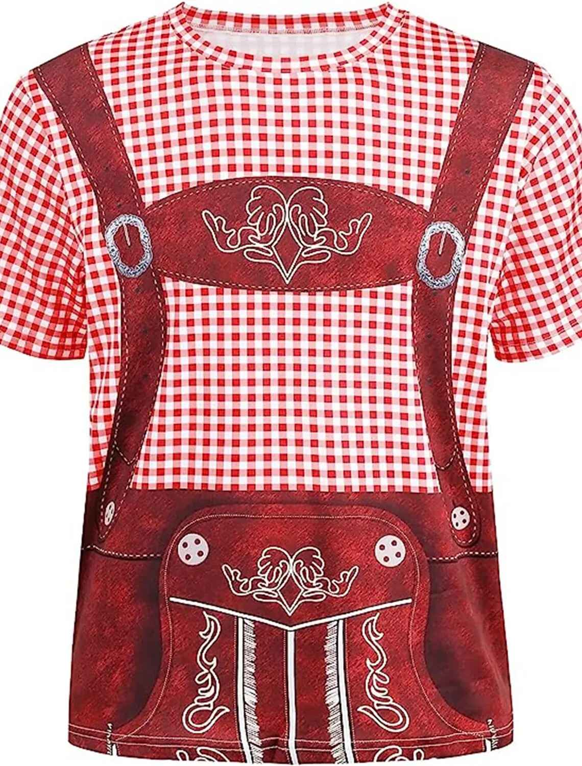 Футболка с рисунком на Октоберфест, пиво, Баварская футболка Lederhosen, аниме, графическая футболка для мужчин и женщин, унисекс, 3D печать, 100%