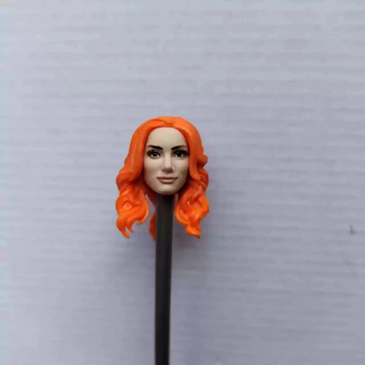 ładunek luzem w skali 1/12 żeński zapaśnik Becky Lynch głowa rzeźba akcesoria do modeli pasuje do 6-calowej figurki akcji korpus dla kolekcji fanów