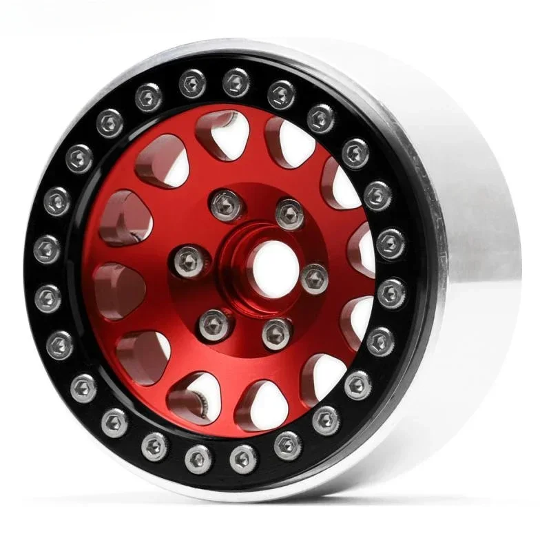 

Climbing car, raindrop 1.9 inch aluminum alloy clip wheel TRX4 SCX10 90046 D90 CC01