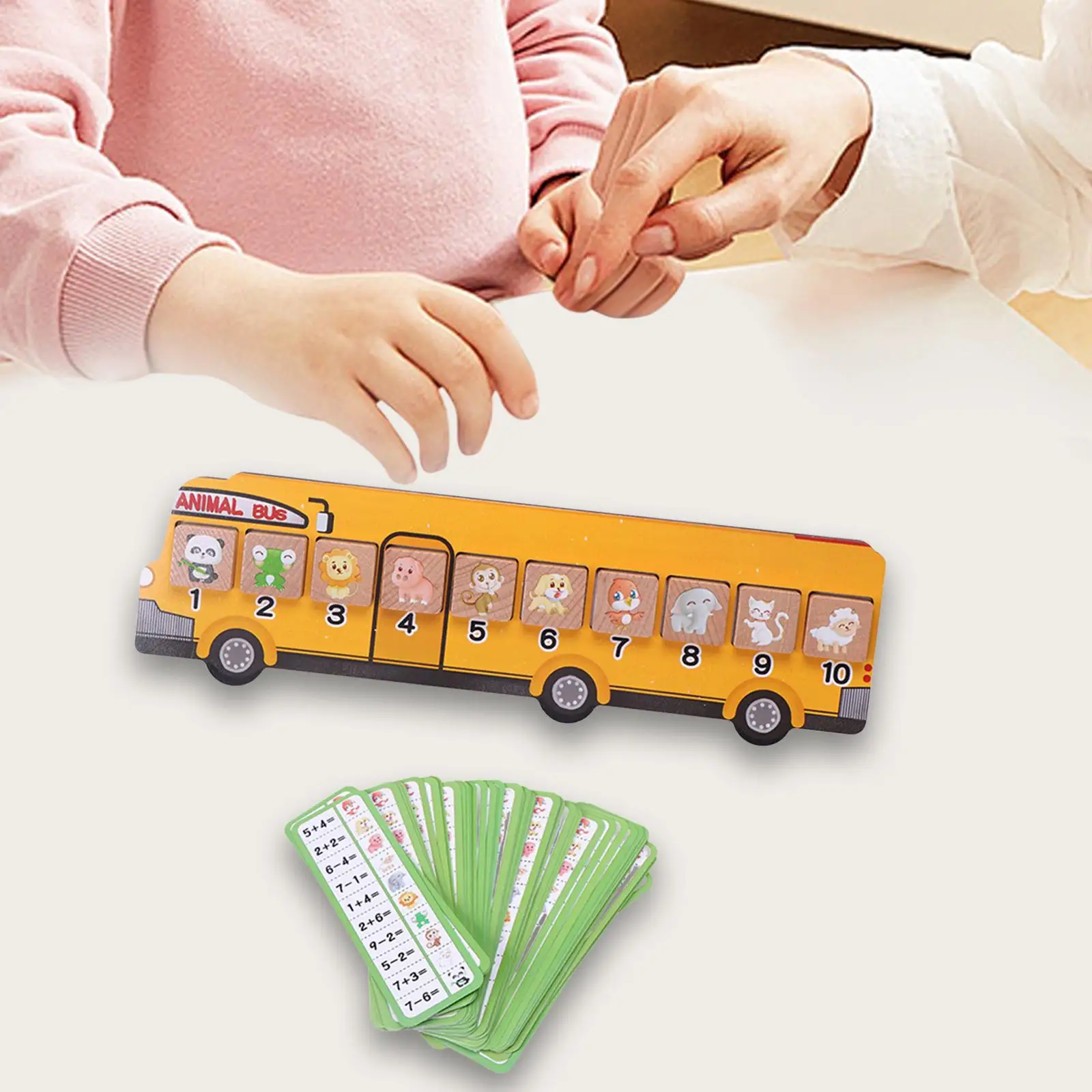 Gry do liczenia liczb Pomoce dydaktyczne dla przedszkola w klasie 3, 4, 5 lat