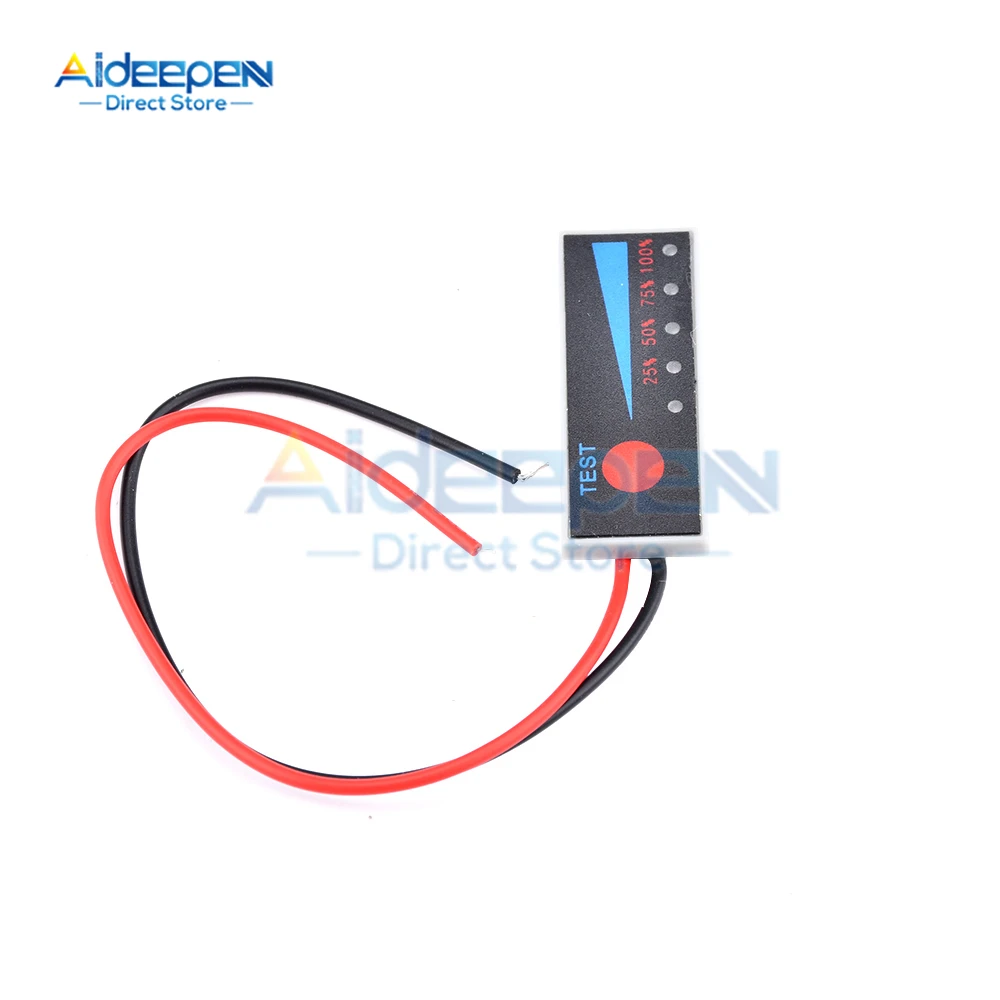 2S 3S 4S 5S 8.4V-21V Baterai Lithium Li-po Li-ion Kapasitas Indikator Papan LED Charge Tester dengan Undervoltage Prompt