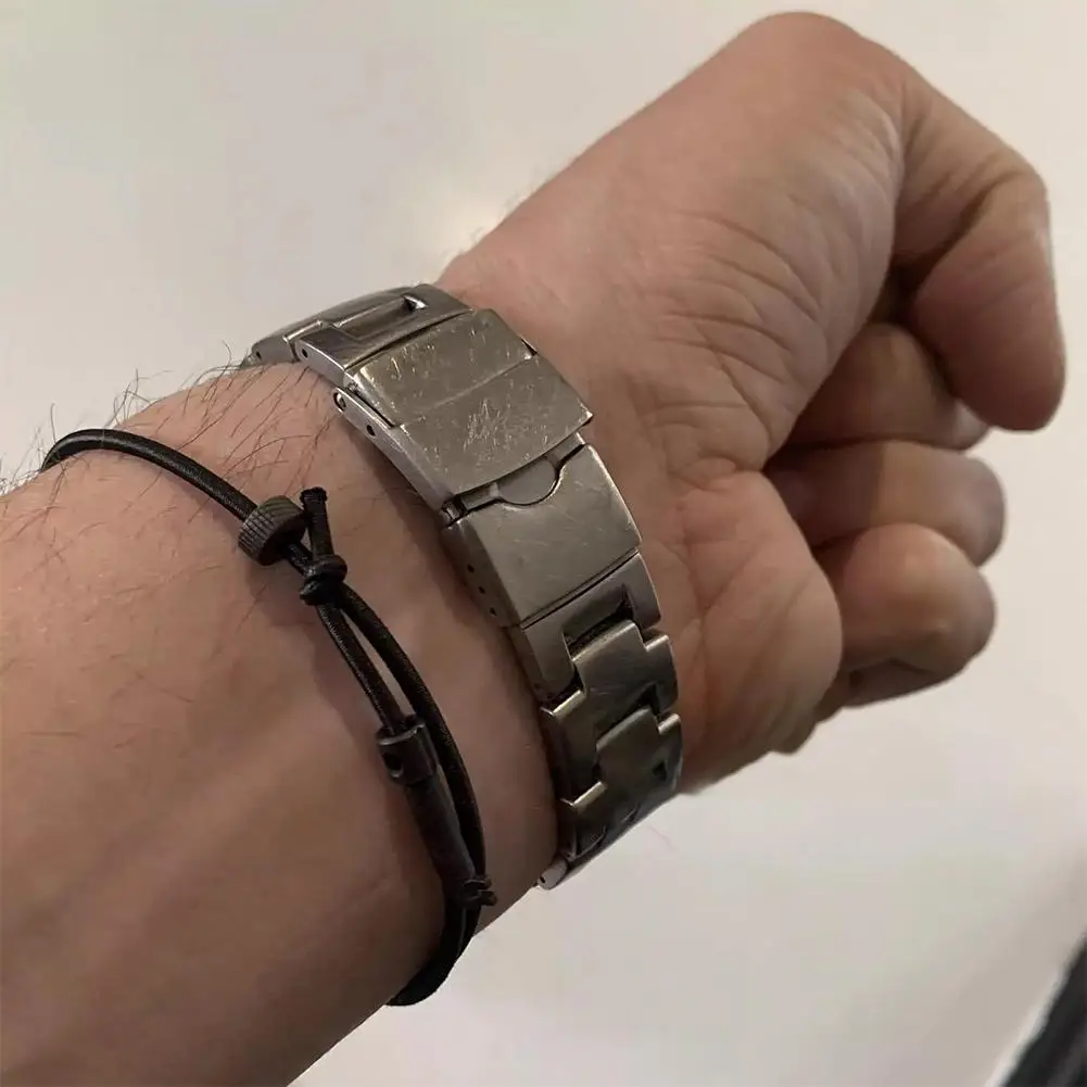 EDC Survival Bracelet Tungsten Steel Bead Survival Bracelet 