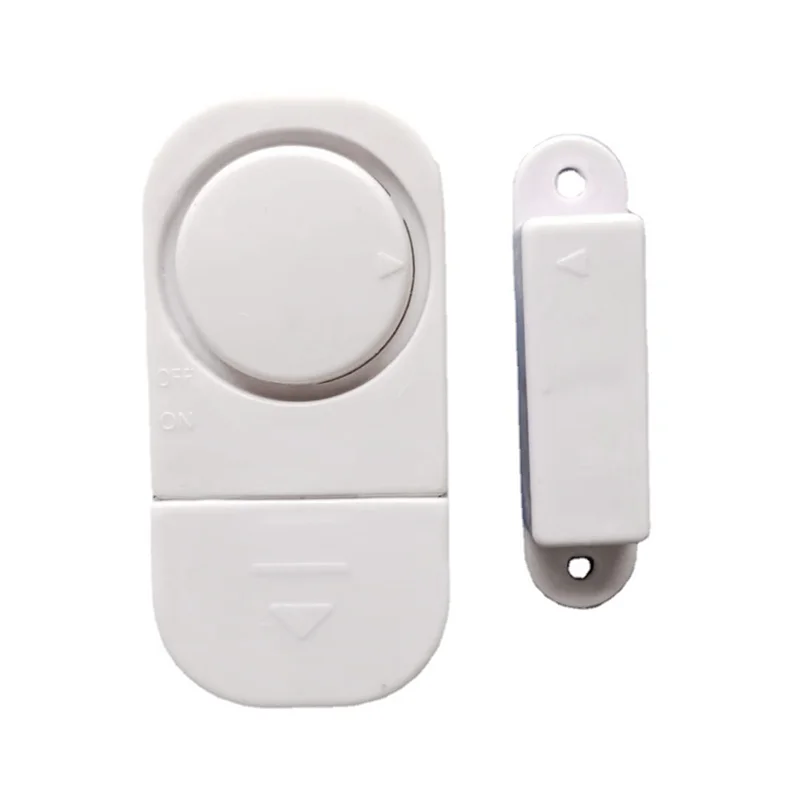 BNVN-24Sets لاسلكي مضاد للسرقة شقة تنبيه ضد السرقة نافذة إنذار الباب لأمن المنزل DIY الاستشعار المغناطيسي