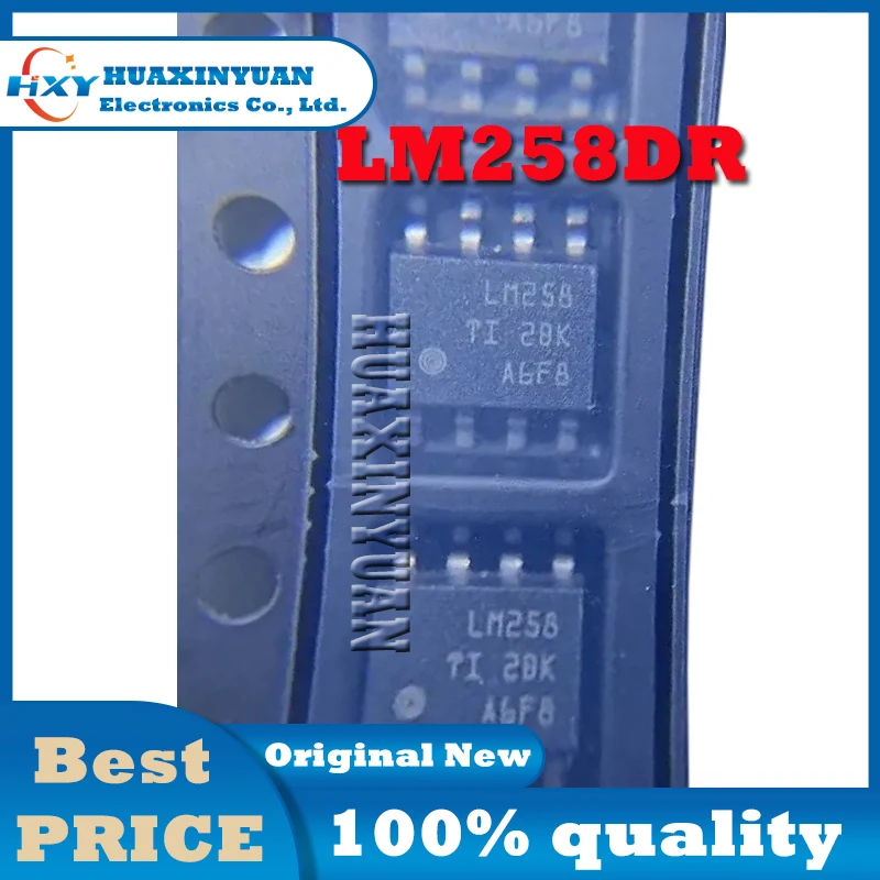 Free Shipping 100PCS/LOT LM258DR LM258 LM25 LM2 SOP operational amplifier Impulse amplifier New and Original Ic Chip In Stock IC