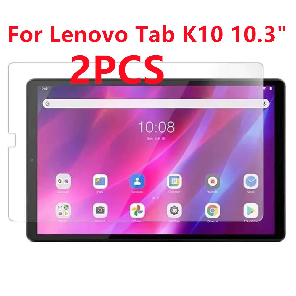 

Защитная пленка из закаленного стекла для планшета Lenovo Tab K10 10,3 дюйма TB-X6C6F X6C6X, защитная пленка против царапин, без пузырьков воздуха, 2 шт.