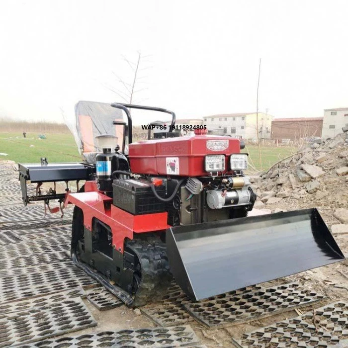 

Agricultural Rotary Tiller for Paddy Field - Anti-Skid Design for Wet Land