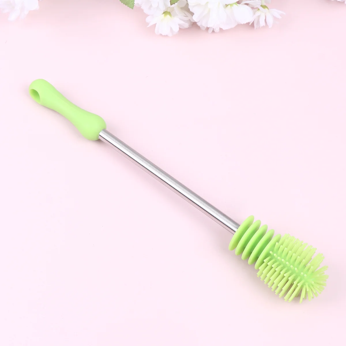 Baby Bottle Cleaning Brush Multi Functional Cleaner Soft Nipple Glass Washing Cup