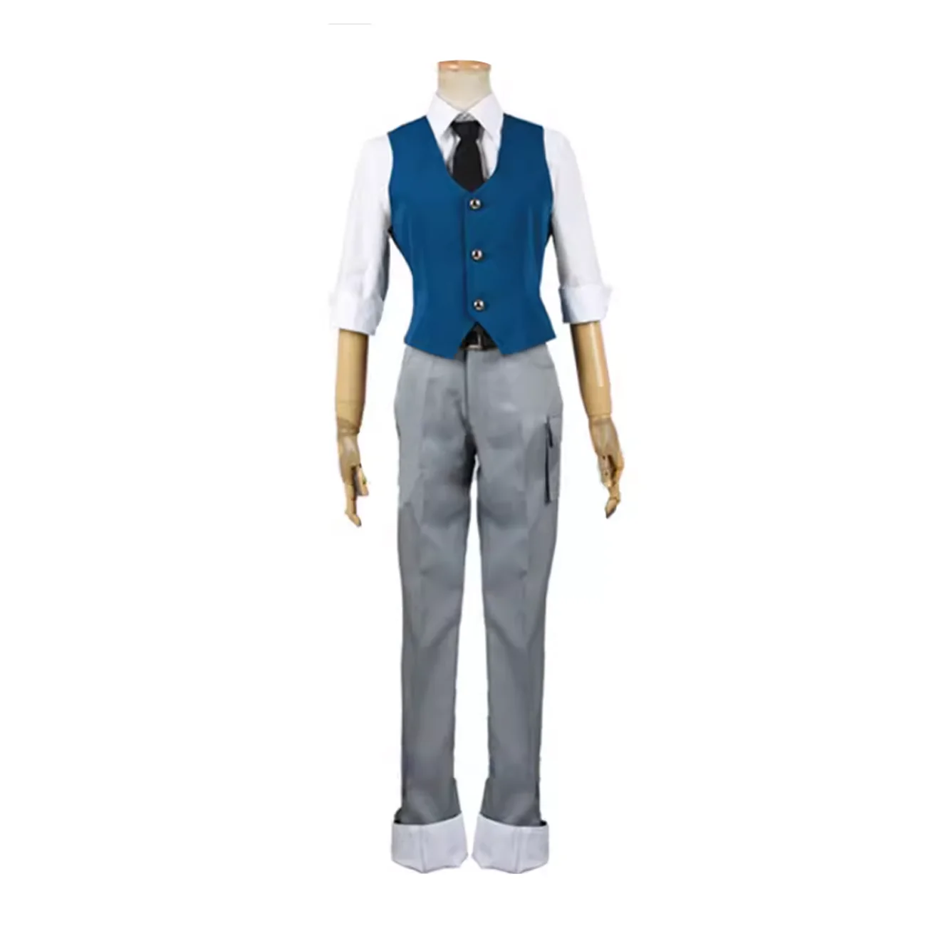 Costume Cosplay Anime Shiota Stationary ISA, tenues de fête, ensemble complet, uniforme scolaire unisexe