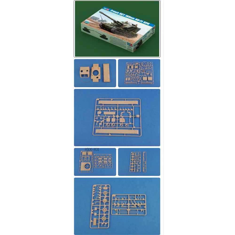 hobbyboss-83834-1-35-スケールフランス-gct-155-ミリメートル-auf1-au-f1-sph-自走砲プラスチックモデル構築キット趣味製作おもちゃ